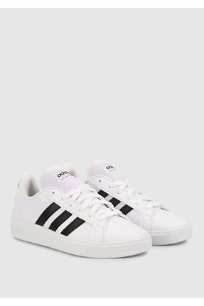 کفش اسنیکر فیروزه ای زنانه بند دار adidas - کد 353801757