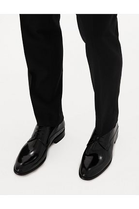 کفش کلاسیک قهوه ای مردانه چرم لاکی Pierre Cardin - کد 927354745