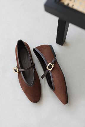 بابت قهوه ای زنانه جیر Straswans - کد 927371256