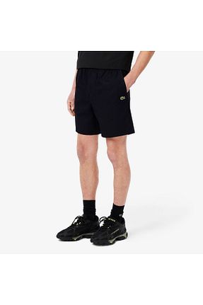 شلوارک و برمودا مشکی مردانه رگولار Lacoste - کد 927372095