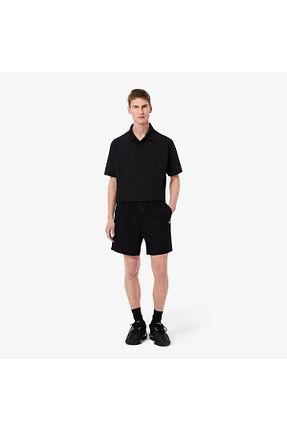 شلوارک و برمودا مشکی مردانه Relaxed Lacoste - کد 927372095