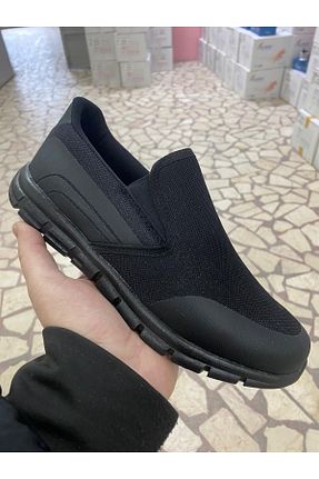 کفش اسنیکر مشکی مردانه بدون بند Calsido - کد 922714930