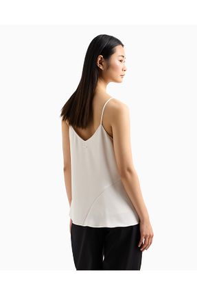 بلوز سفید زنانه ساده Armani Exchange - کد 927379380