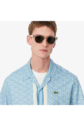 پیراهن آبی مردانه رگولار Lacoste - کد 927376034