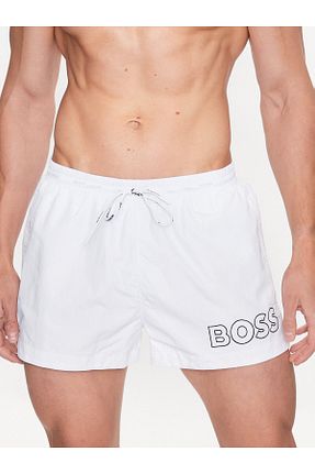 مایو سفید مردانه پلی آمید BOSS - کد 927378189