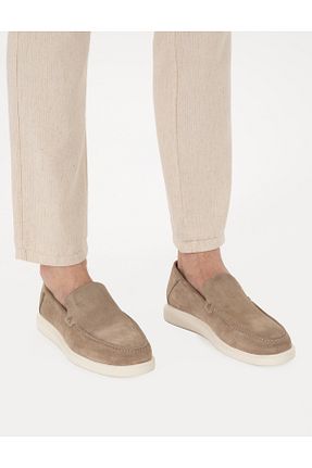کفش لوفر بژ مردانه پاشنه کوتاه (1 - 4 سانتی متر) Pierre Cardin - کد 927395058