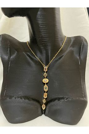 گردنبند استیل ( فولاد ) رنگی استیل ضد زنگ lavantebutik - کد 921753057