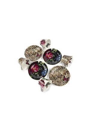 فنجان قهوه رنگی 4 نفره Mikasa Moor - کد 772583129