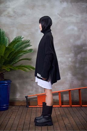 بوت / نیم بوت مشکی زنانه چرم مصنوعی VDR - کد 927393424