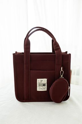 کیف دستی زرشکی سایز متوسط bleubag - کد 927413846