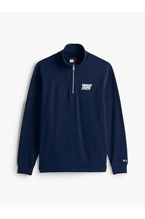 سوئیشرت سرمه ای مردانه ساده Tommy Hilfiger - کد 927456686