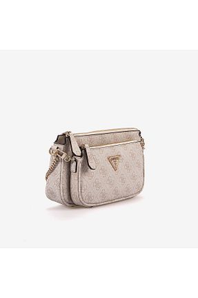 کیف پستچی طوسی زنانه Guess - کد 666081501