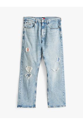 شلوار جین آبی مردانه پنبه ای Tommy Hilfiger - کد 927460403