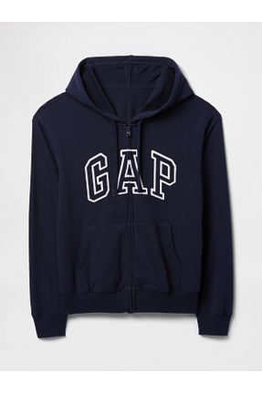 سوئیشرت سرمه ای زنانه چاپی GAP - کد 927493140