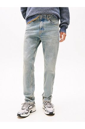 شلوار جین طوسی مردانه رگولار Tommy Hilfiger - کد 927513586