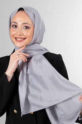 شال طوسی زنانه پلی استر ipek dükkanı - کد 927514185