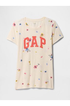 تیشرت سفید زنانه رگولار GAP - کد 927521166