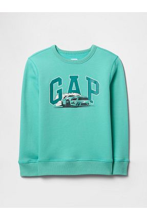 سوئیشرت آبی بچه گانه چاپی GAP - کد 927528503