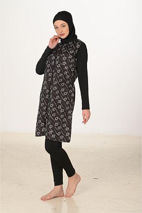 مایو حجاب مشکی زنانه مخلوط پلی استر Fantasy - کد 927540513