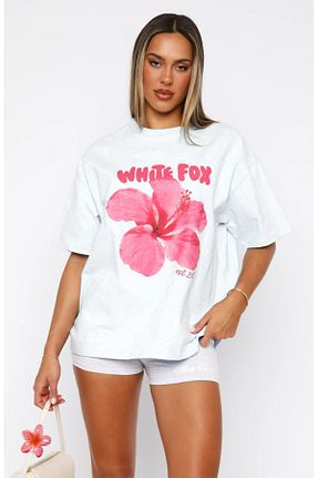 تیشرت سفید زنانه یقه دوچرخه The Champ Clothing - کد 906083901