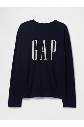 تیشرت سرمه ای مردانه رگولار GAP - کد 927544305