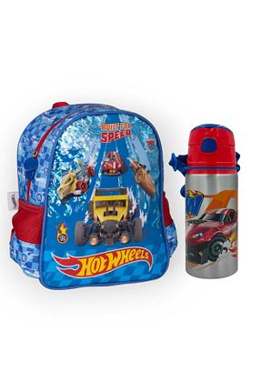 کیف مدرسه رنگی بچه گانه HOT WHEELS - کد 927564768
