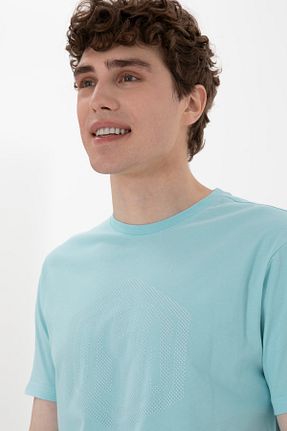 تیشرت آبی مردانه رگولار U.S. Polo Assn. - کد 927564270