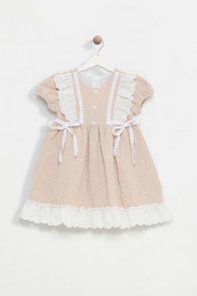 لباس بژ بچه گانه بافت Bombili - کد 927558963