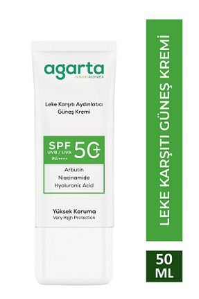 کرم ضد آفتاب صورت SPF 50 + Agarta - کد 927565913