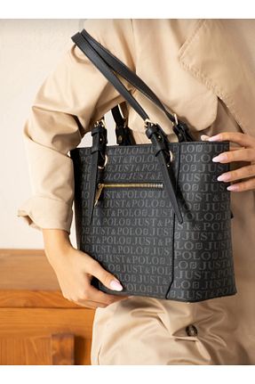 کیف دوشی مشکی زنانه چرم خالص eflanmoda - کد 927565750