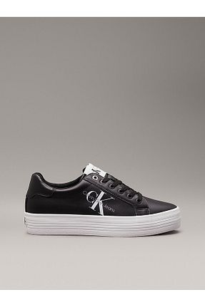 کفش اسنیکر مشکی زنانه بند دار Calvin Klein - کد 376375683