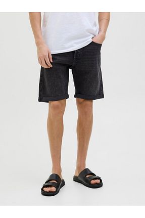 شلوارک و برمودا مشکی مردانه رگولار Jack & Jones - کد 923875402