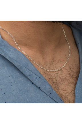 گردنبند نقره رنگی مردانه 925 عیار Caseras - کد 927566481
