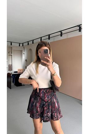 دامن رنگی زنانه بافتنی Sezgi Tekin - کد 927556489