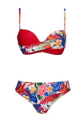 ست بیکینی قرمز زنانه لیکرا SAILOR moda - کد 927572258