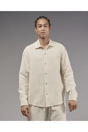 پیراهن بژ زنانه رگولار Butik - کد 927568839