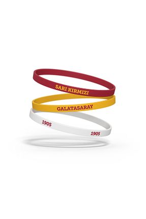 دستبند جواهر رنگی زنانه اکریلیک Galatasaray - کد 927584160