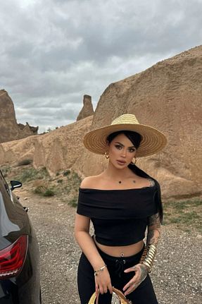 ست بالاتنه و پائین تنه مشکی زنانه بافتنی Siner Fashion - کد 925355118