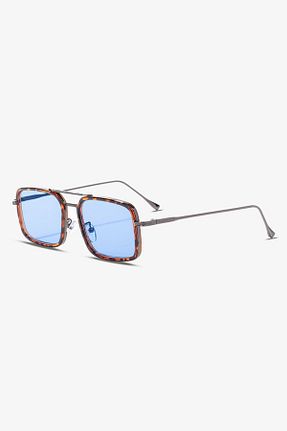 عینک آفتابی آبی زنانه UV400 Getto Deri - کد 849945398