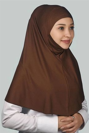 روسری قهوه ای پنبه ای AybarsStore - کد 927582339