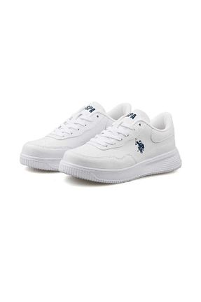 کفش اسنیکر سفید زنانه بند دار U.S. Polo Assn. - کد 818628108