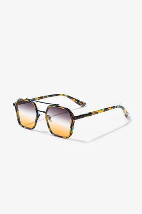 عینک آفتابی زرد زنانه UV400 Getto Deri - کد 849941552