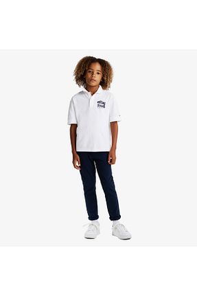 پولوشرت سفید بچه گانه جین Tommy Hilfiger - کد 927590513