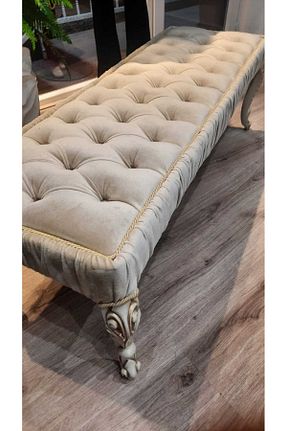 پوف و نیمکت بژ 142 x 86 ŞIK VE MUTLU - کد 927586414