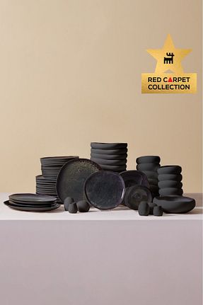 سرویس غذاخوری مشکی 12 نفره Karaca - کد 831381175