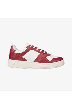 کفش اسنیکر قرمز زنانه بند دار Tommy Hilfiger - کد 920937510