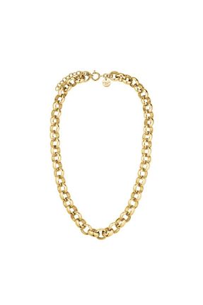 گردنبند استیل ( فولاد ) طلائی زنانه استیل ضد زنگ Rosefield - کد 927588559
