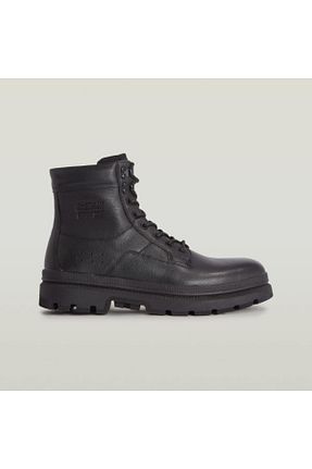 بوت / نیم بوت مشکی مردانه چرم خالص G-STAR RAW - کد 917713701