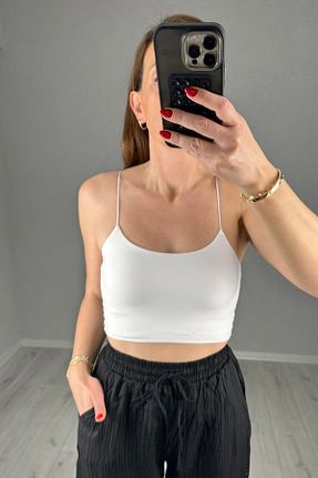 بلوز سفید زنانه ساده lady special - کد 927604642