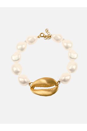 دستبند نقره طلائی زنانه 925 عیار Linya Jewellery - کد 318310691